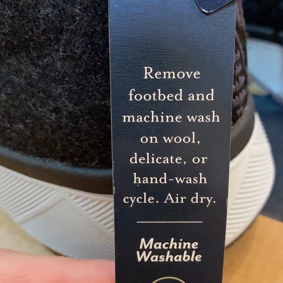 NWT Pendleton charcoal wool sneakers - Picture 7 of 7